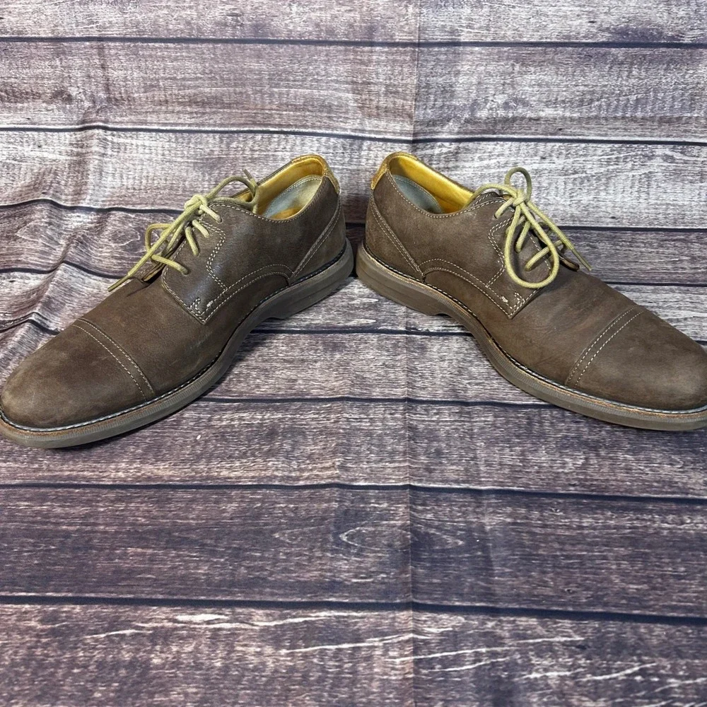 Sperry Top-Sider‎ Gold Cup Bellingham Brown Leather Cap Toe Oxford Mens 10.5
